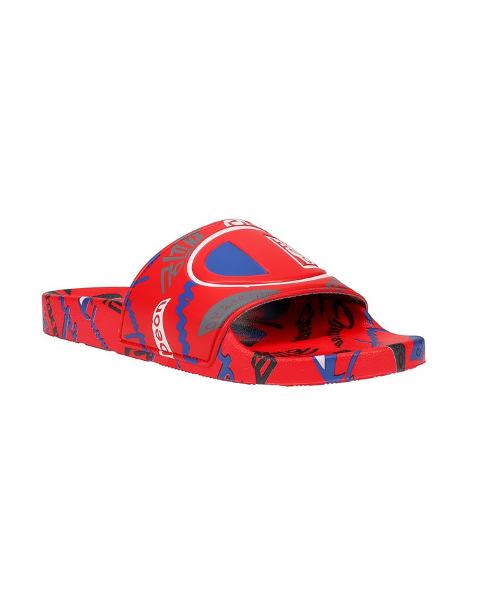 Chanclas Champion Hombre - Ipo International ( Rojas/Azules ) 8157930-VJ